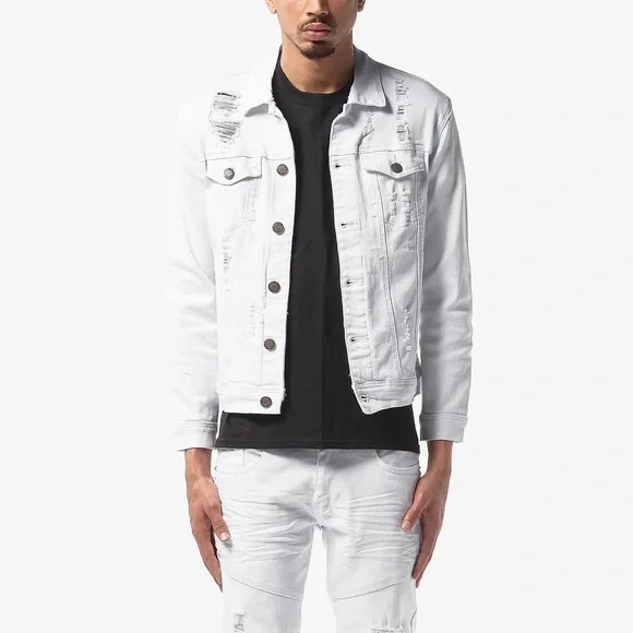 Copper Rivet | Jackets & Coats | Copper Rivet White Denim Jacket